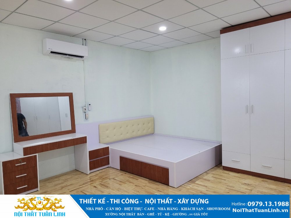 Báo giá Thi công nội thất nhà phố căn hộ bàn ghế giường tủ kệ  34