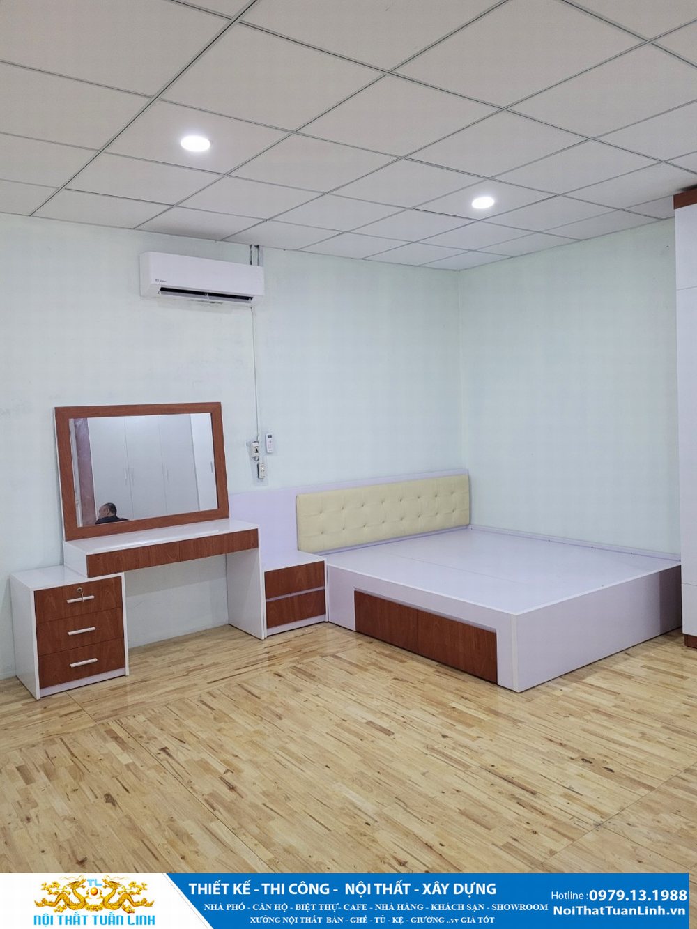 Báo giá Thi công nội thất nhà phố căn hộ bàn ghế giường tủ kệ  455