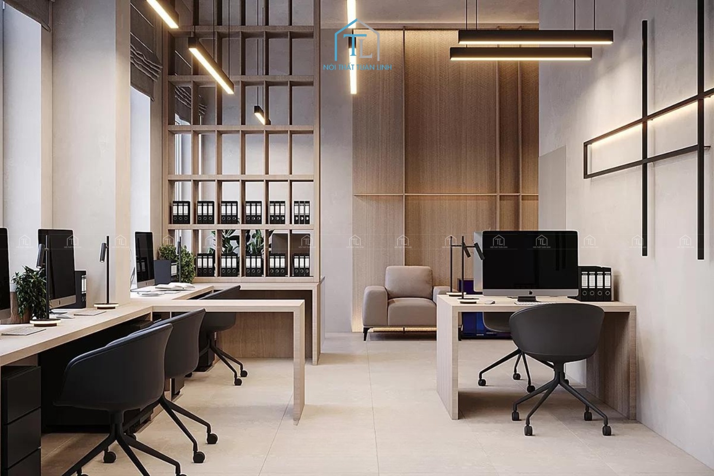 Setup bàn làm việc đẹp, sạch sẽ