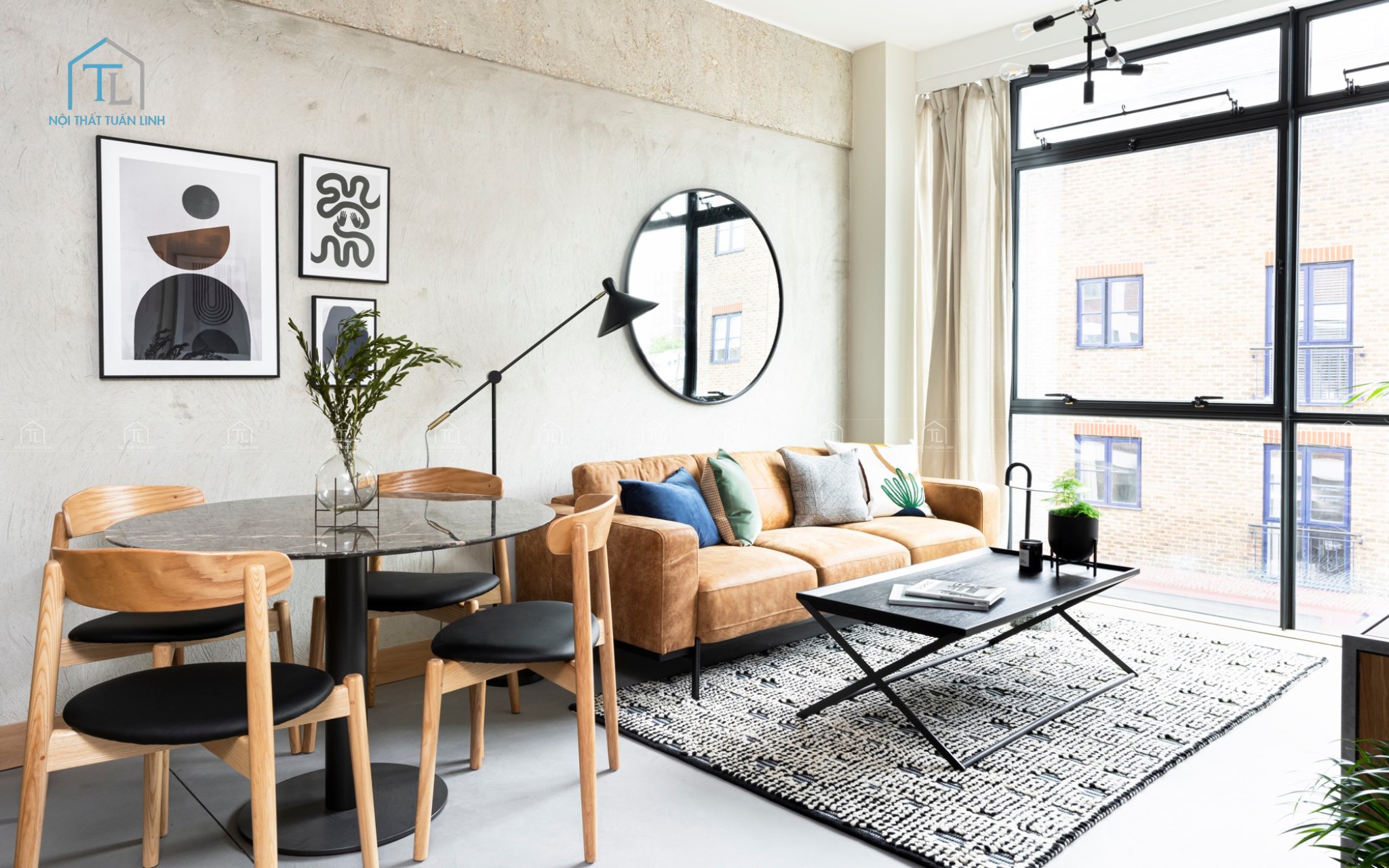 Thiết kế nội thất chung cư hiện đại