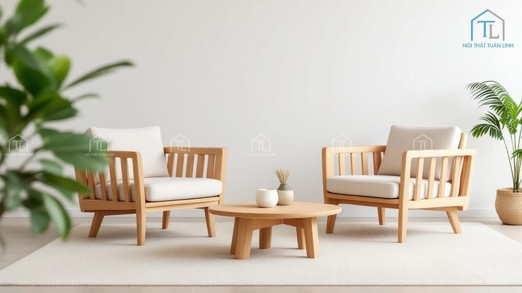 Salon gỗ hiện đại