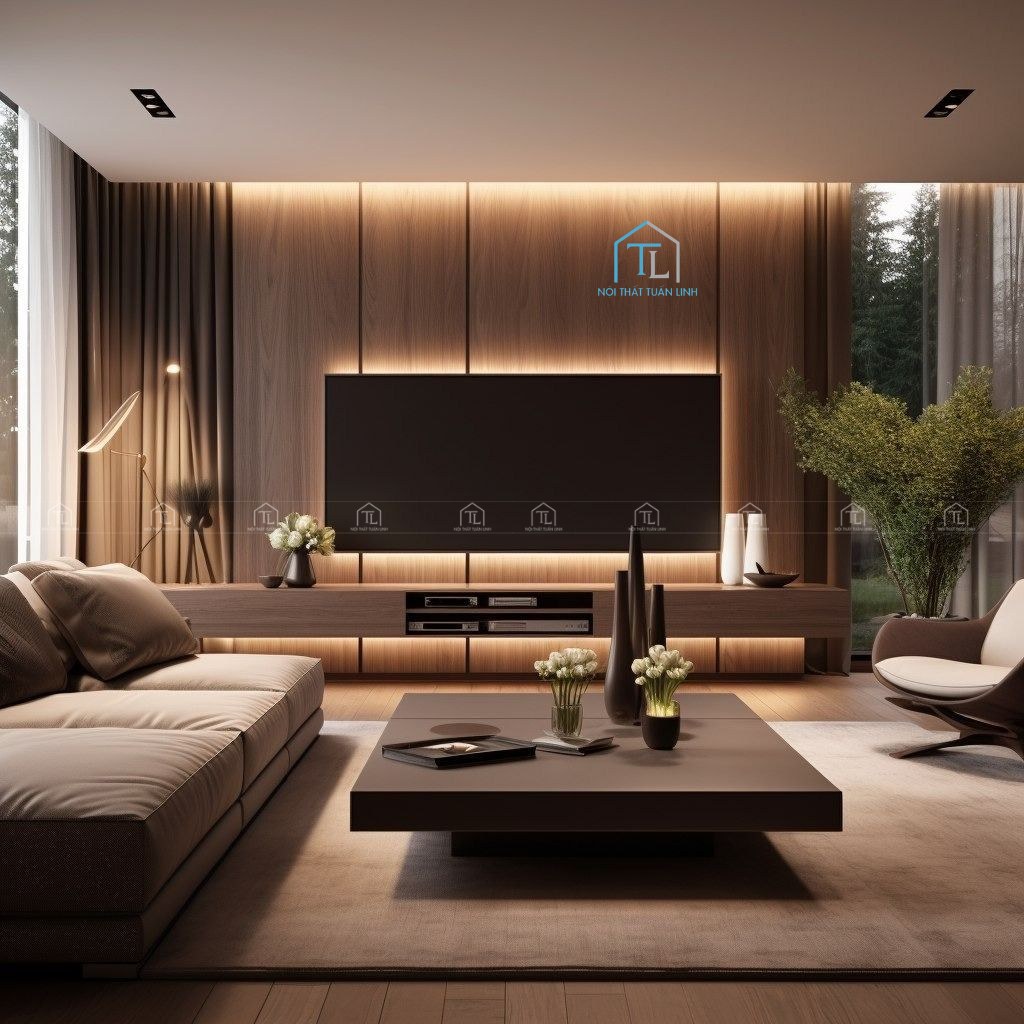 Sắp xếp nội thất phòng khách chung cư gọn gàng