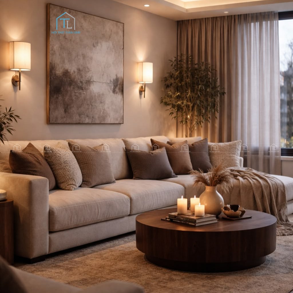 Bố trí phòng khách chung cư nhỏ