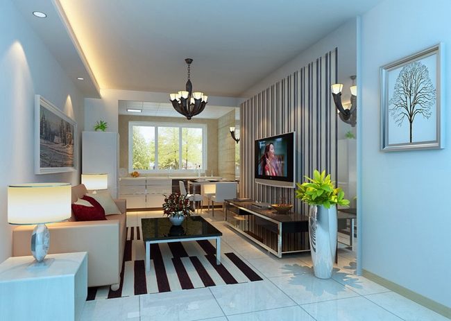 Ý tưởng thiết kế phòng khách đẹp sang trọng 9