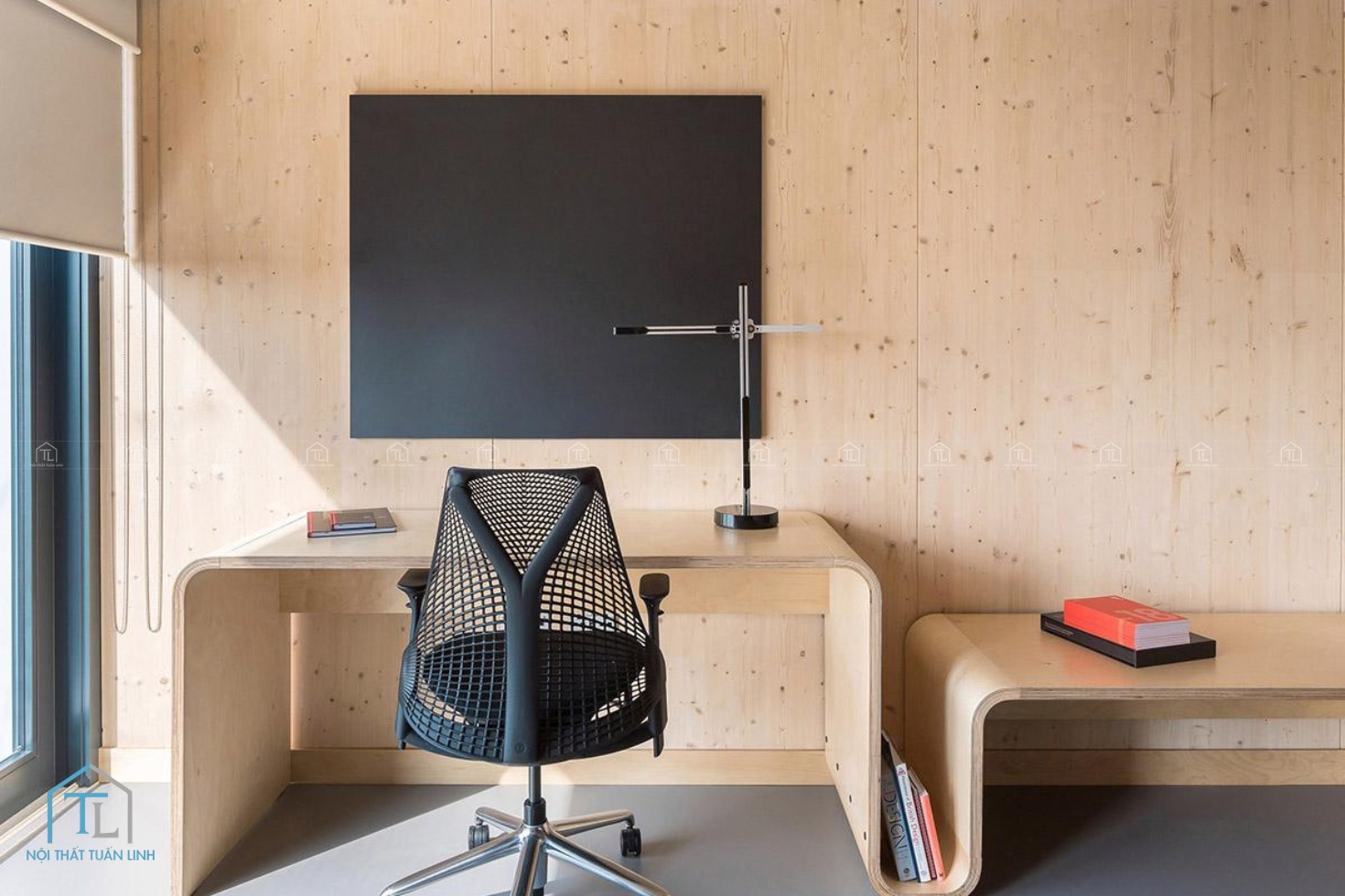 Workstation hiện đại, bố trí hợp lý