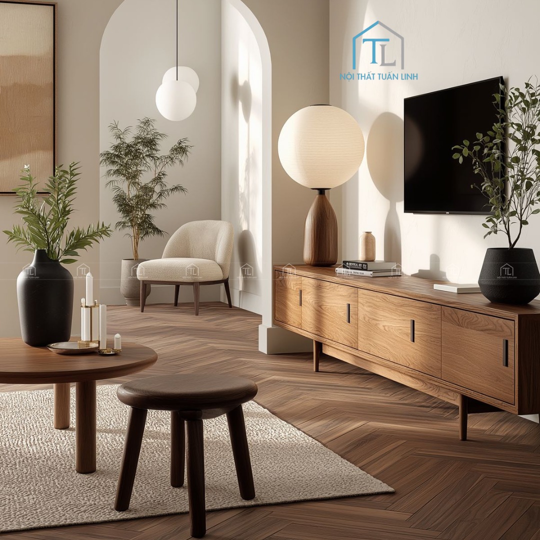Thiết kế nội thất đồng bộ trong nhà ở cao cấp