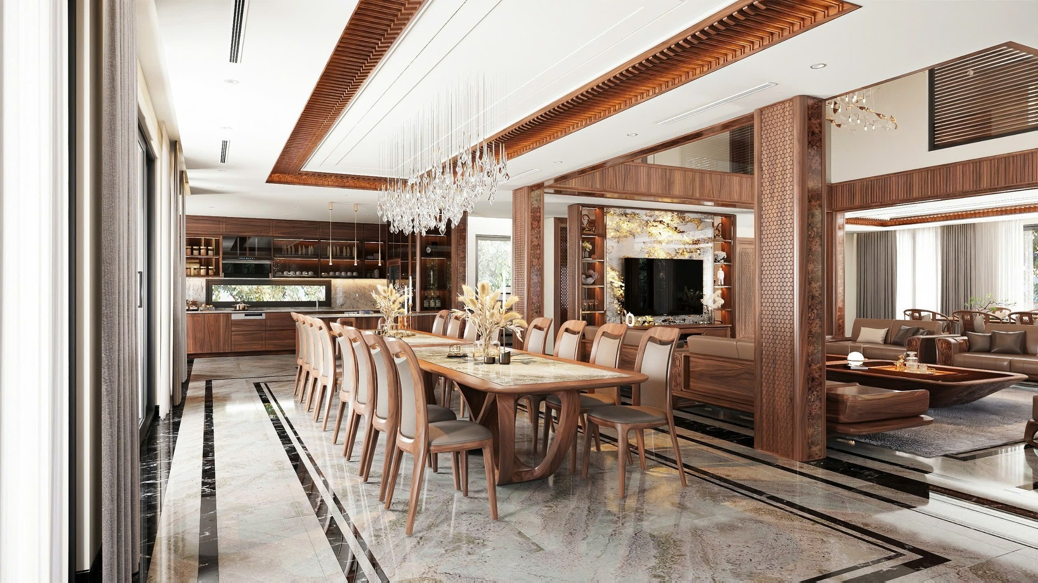 Phong cách nội thất luxury cao cấp