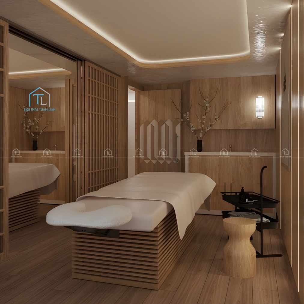 Thiết kế spa massage thư giãn chuyên nghiệp