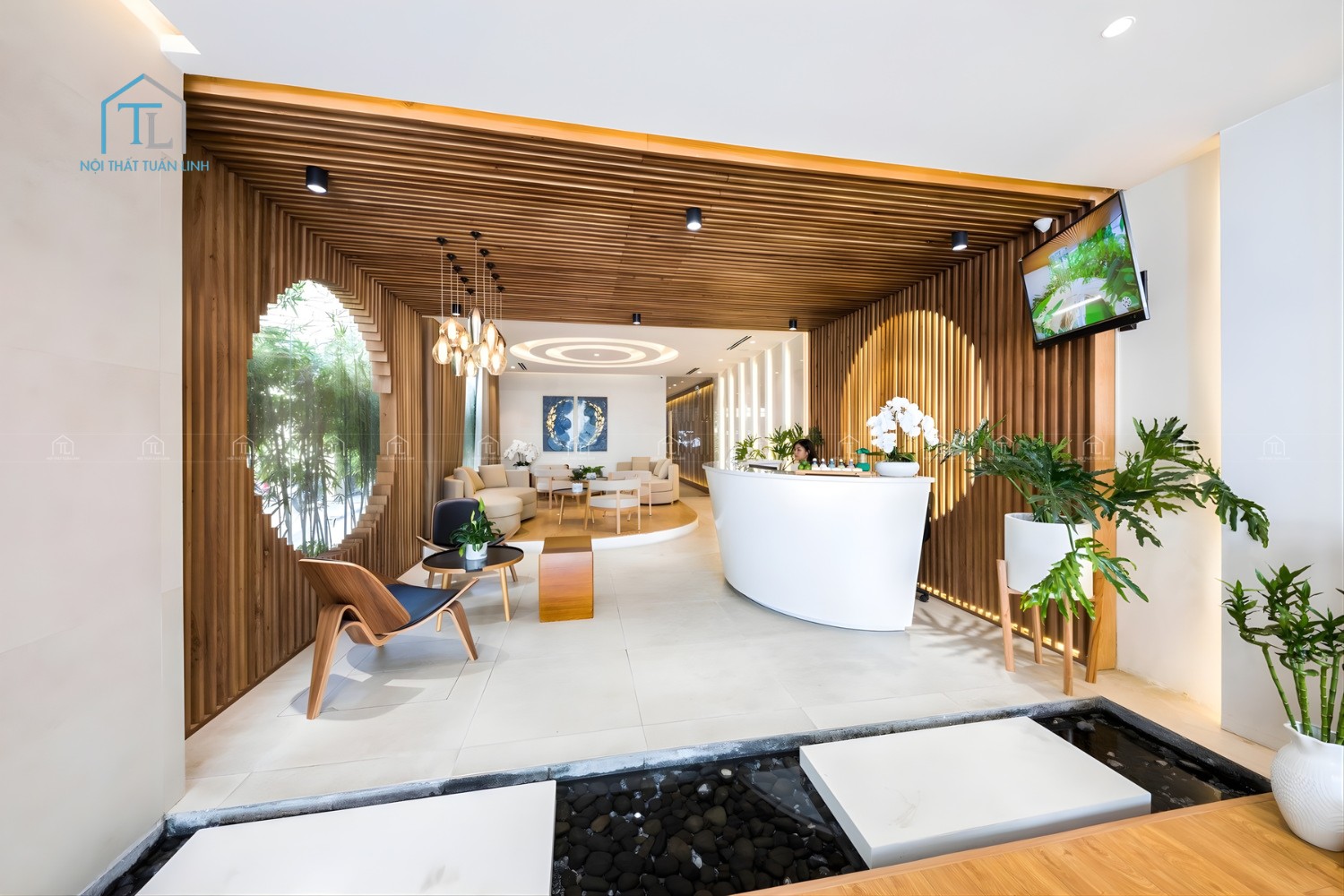 Thiết kế spa phong cách thiên nhiên