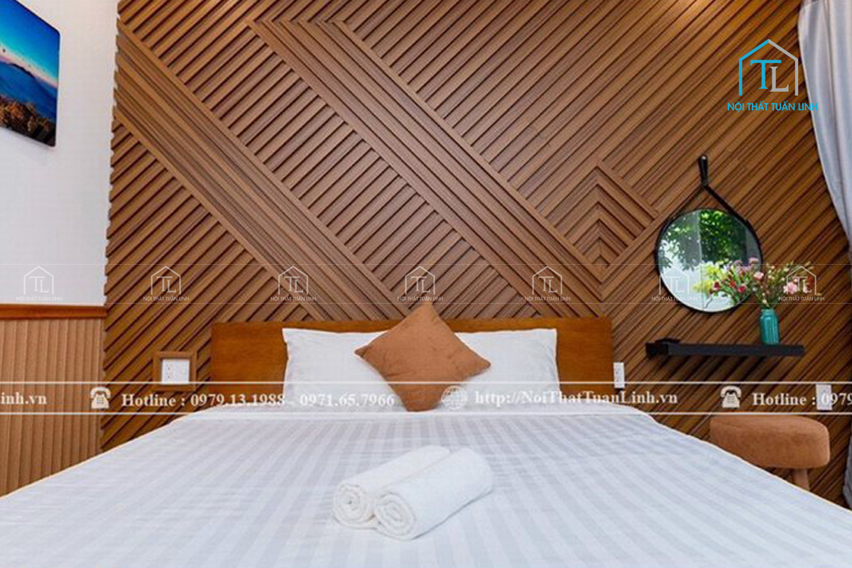 Thiết kế thi công nội thất phòng ngủ nhà phố căn hộ biệt thự