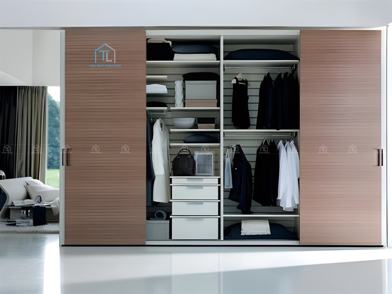 Tủ quần áo phòng ngủ đẹp phù hợp không gian