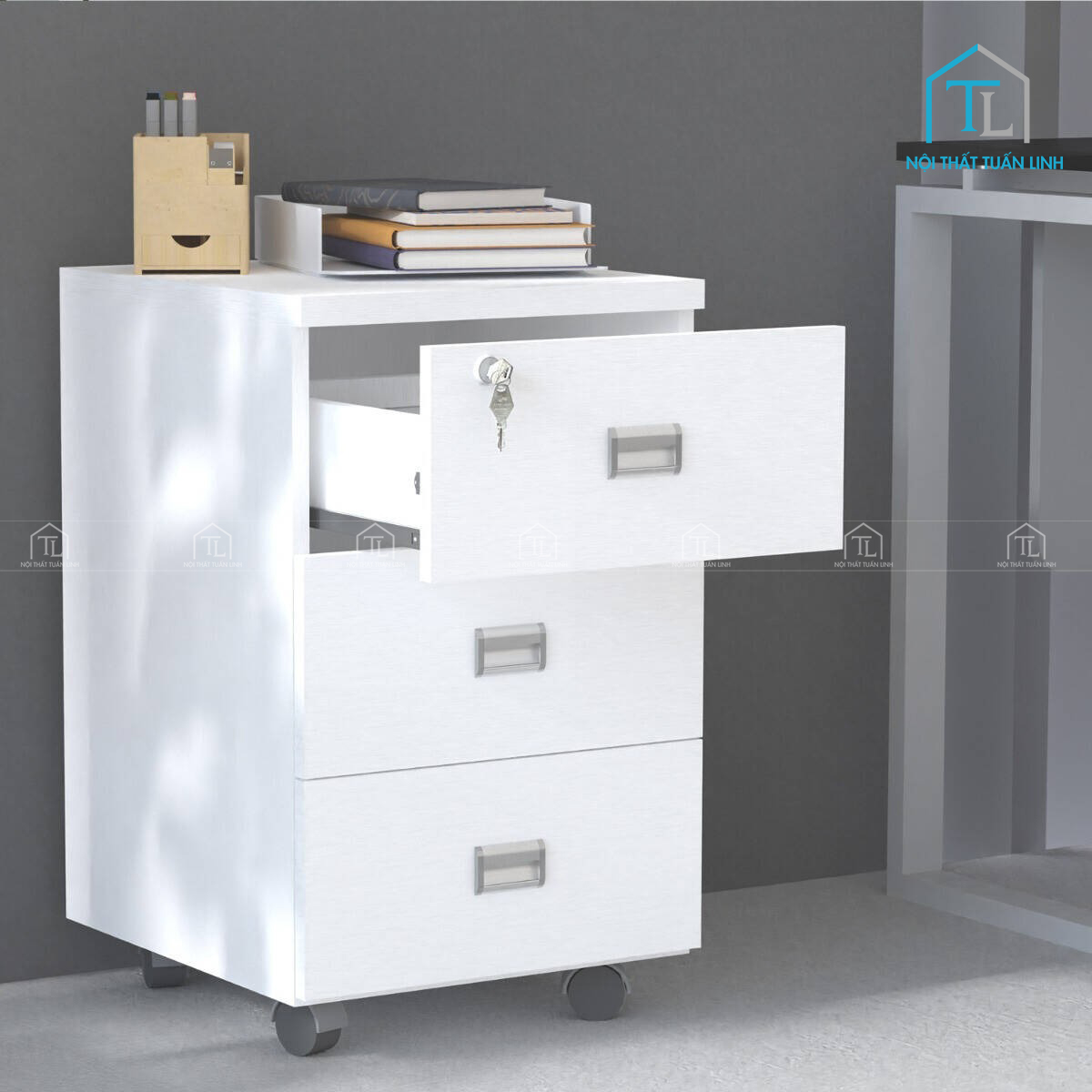 Tủ hồ sơ MDF giá tốt, bền đẹp
