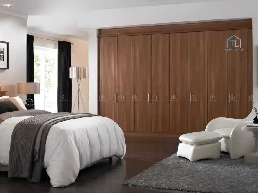 Các loại tủ quần áo phổ biến trong phòng ngủ