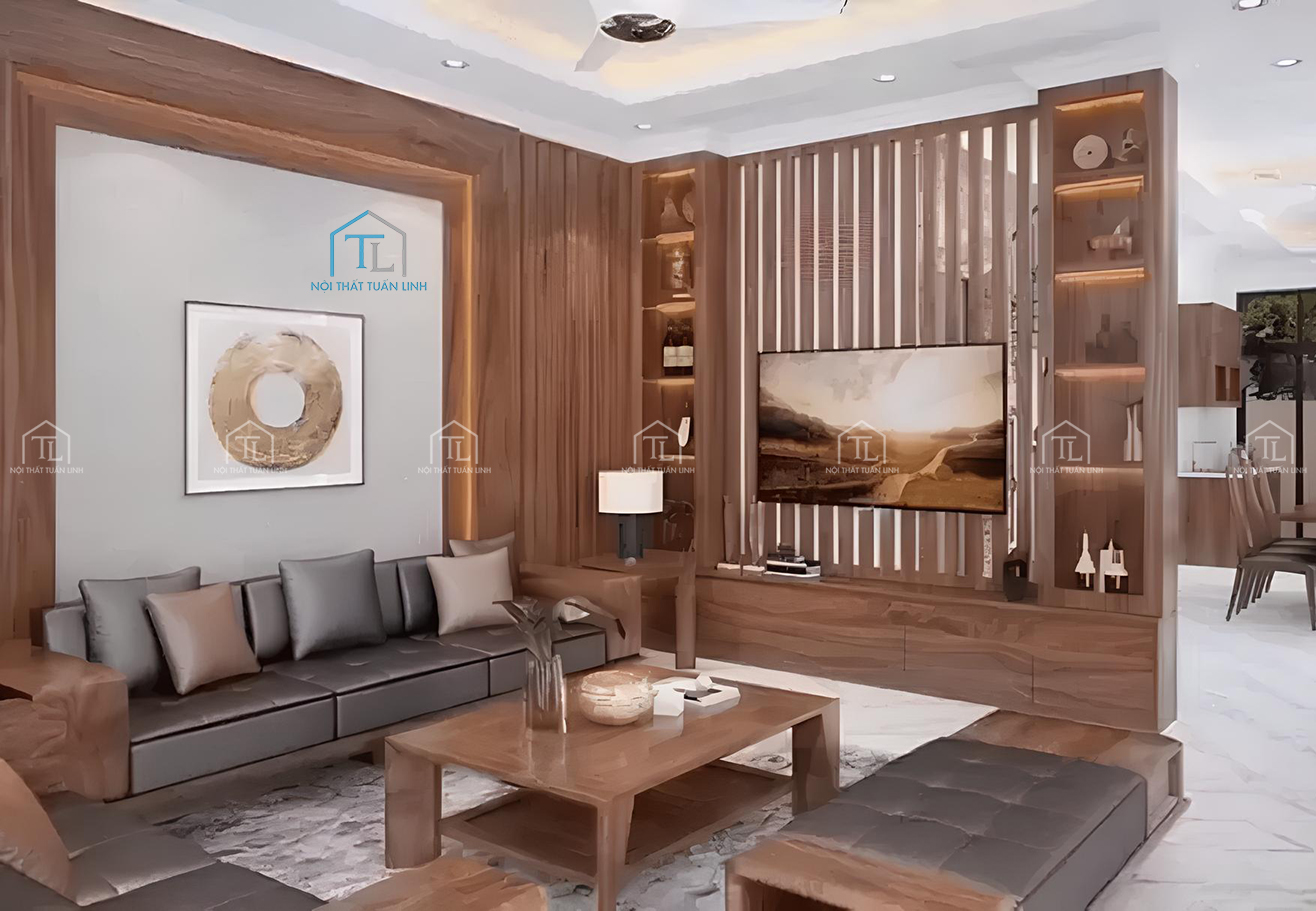 Cảm giác phòng khách rộng hơn ấm cúng hơn