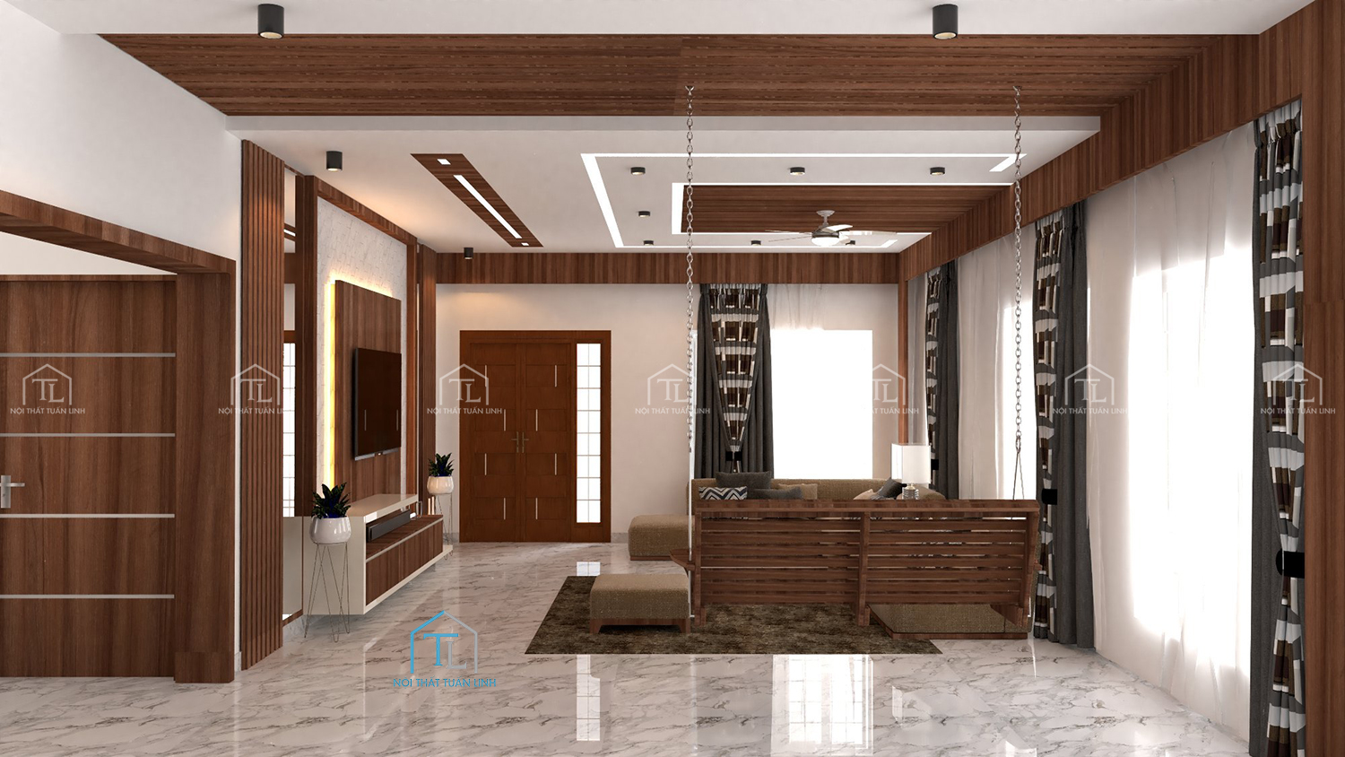 Màu sắc gỗ óc chó cho gia chủ