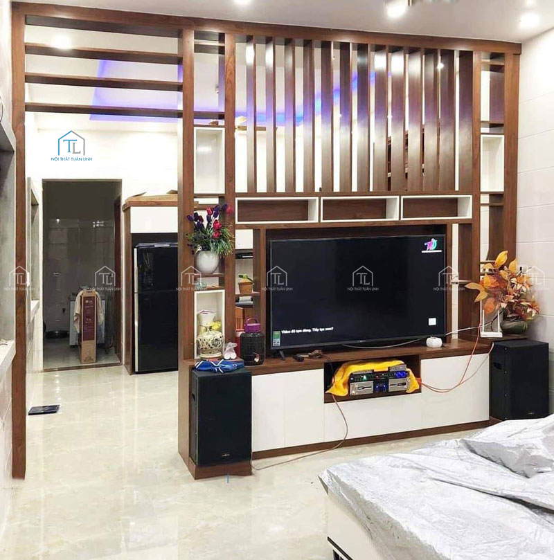 Kệ tivi kết hợp 