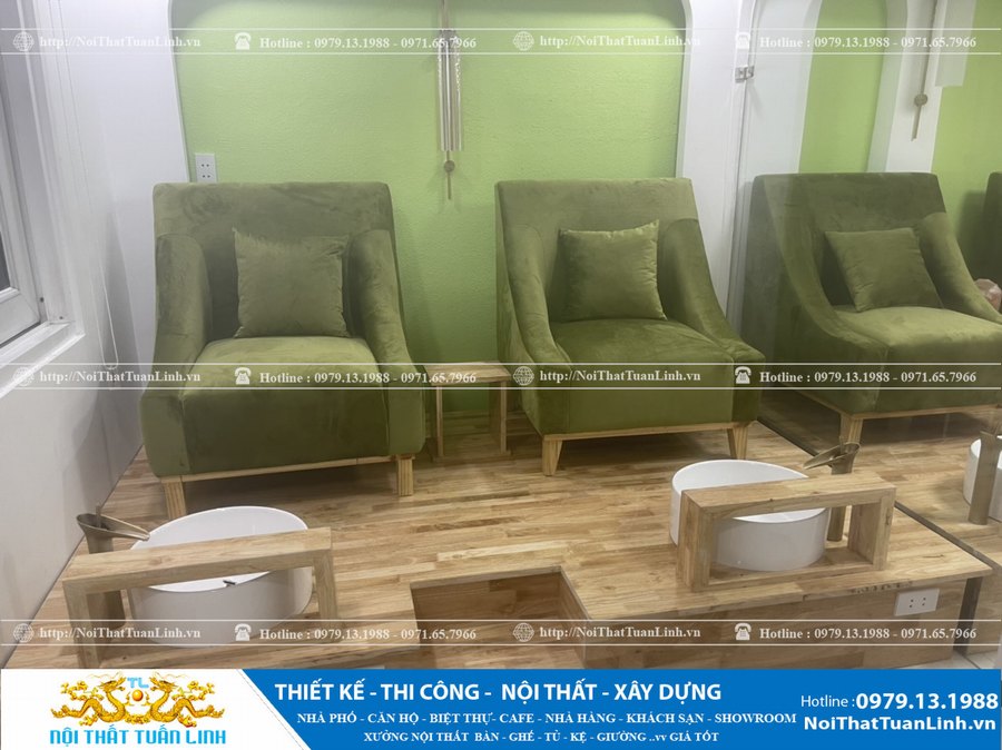 Thiết kế thi công nội thất Hera Spa