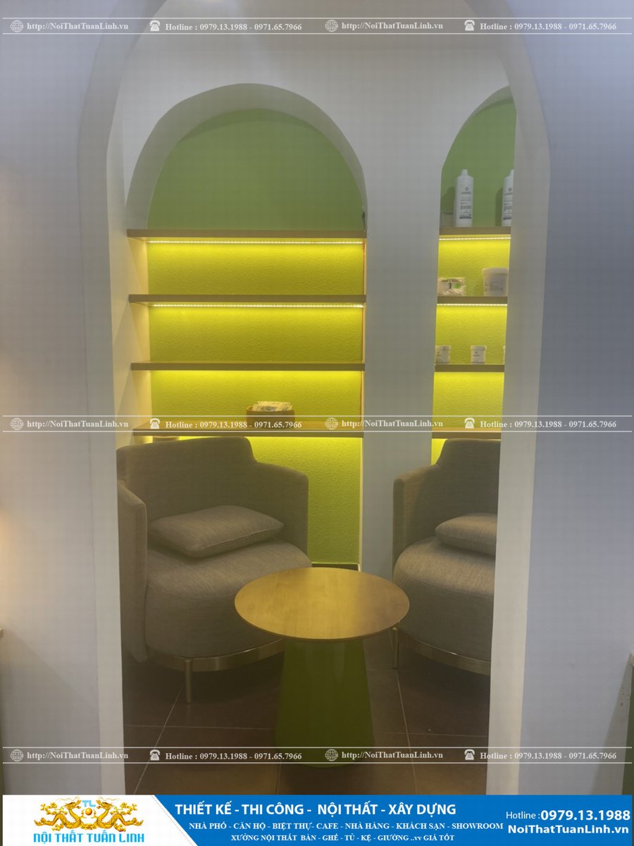 Thiết kế thi công nội thất Hera Spa