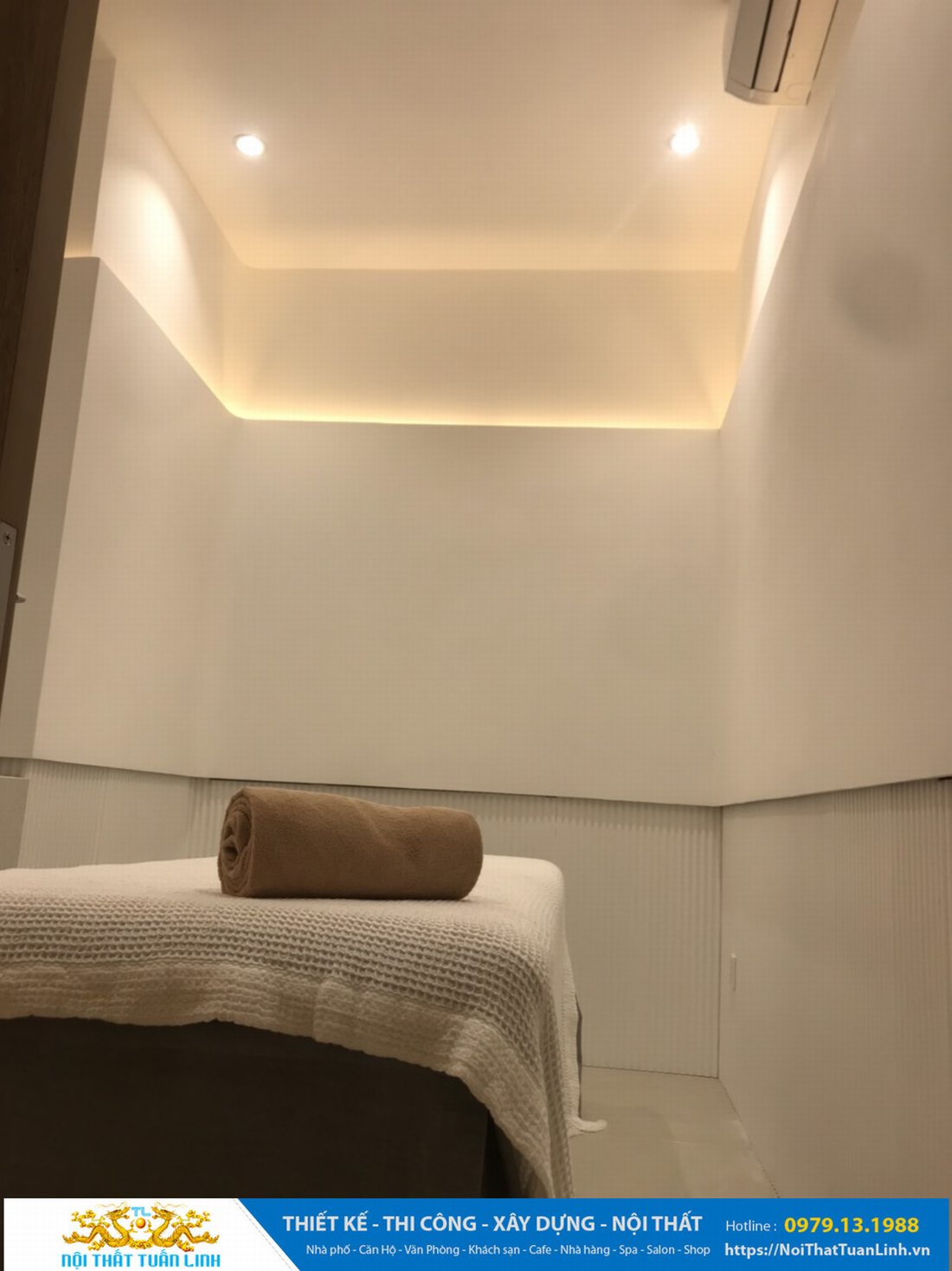 Thiết kế và thi công nội thất spa