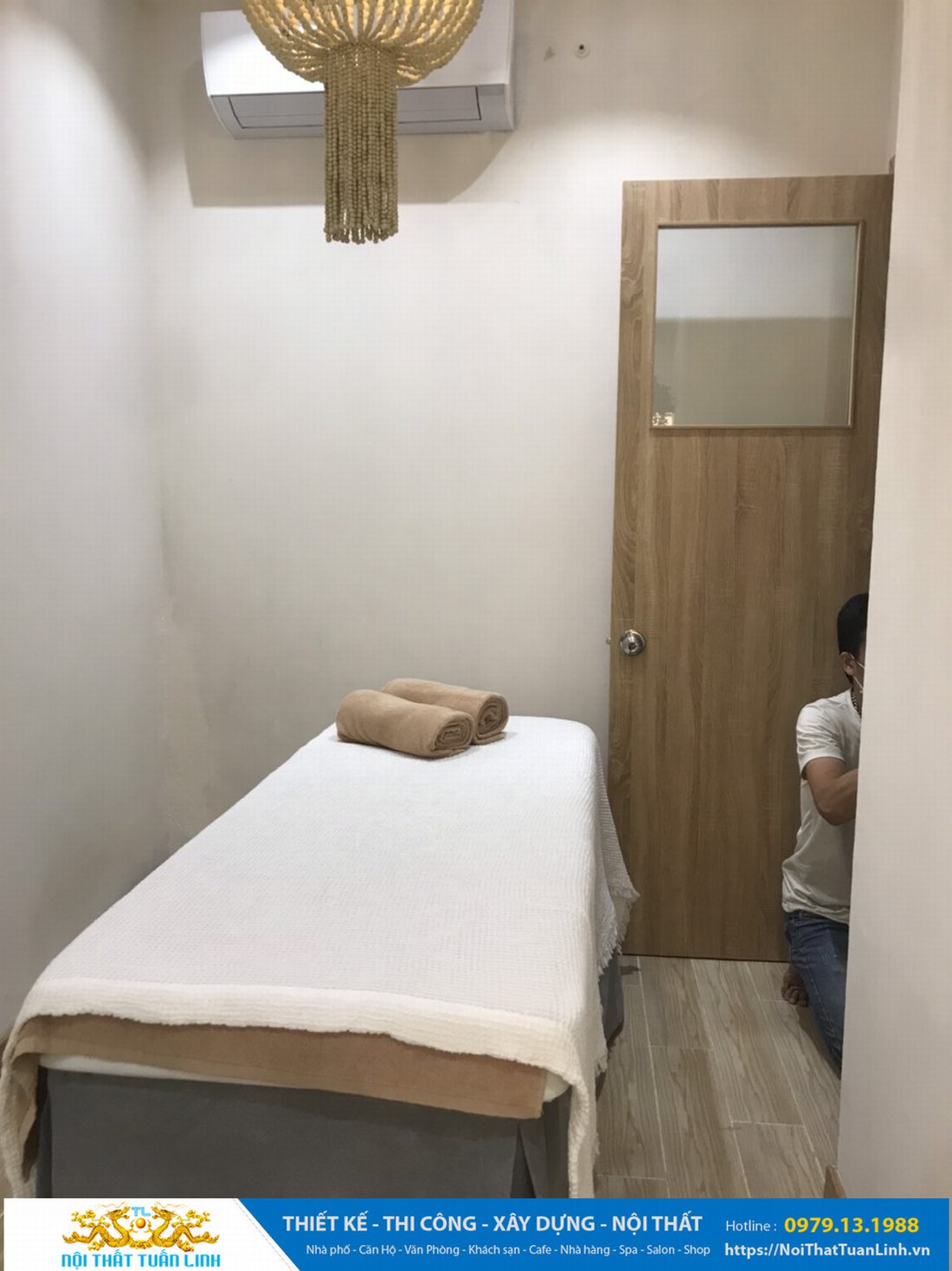 Thiết kế và thi công nội thất spa