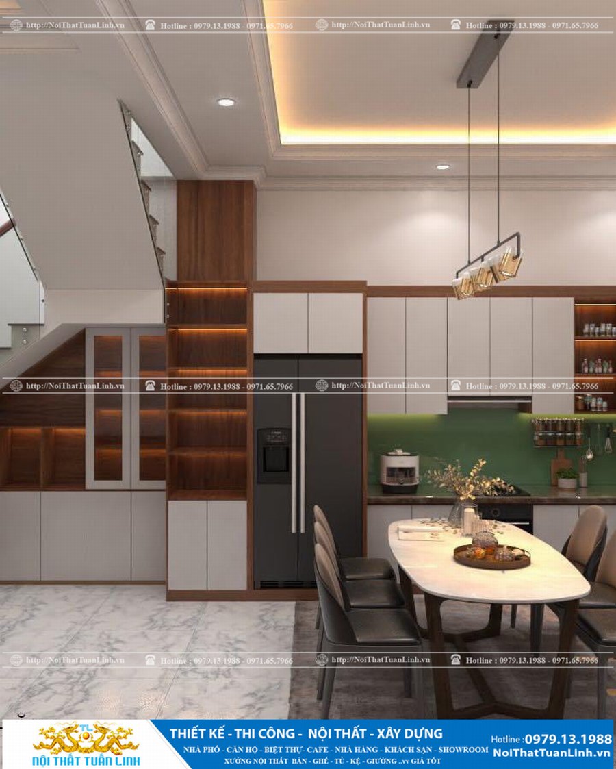Thi công nội thất nhà phố đẹp Bình Dương 5