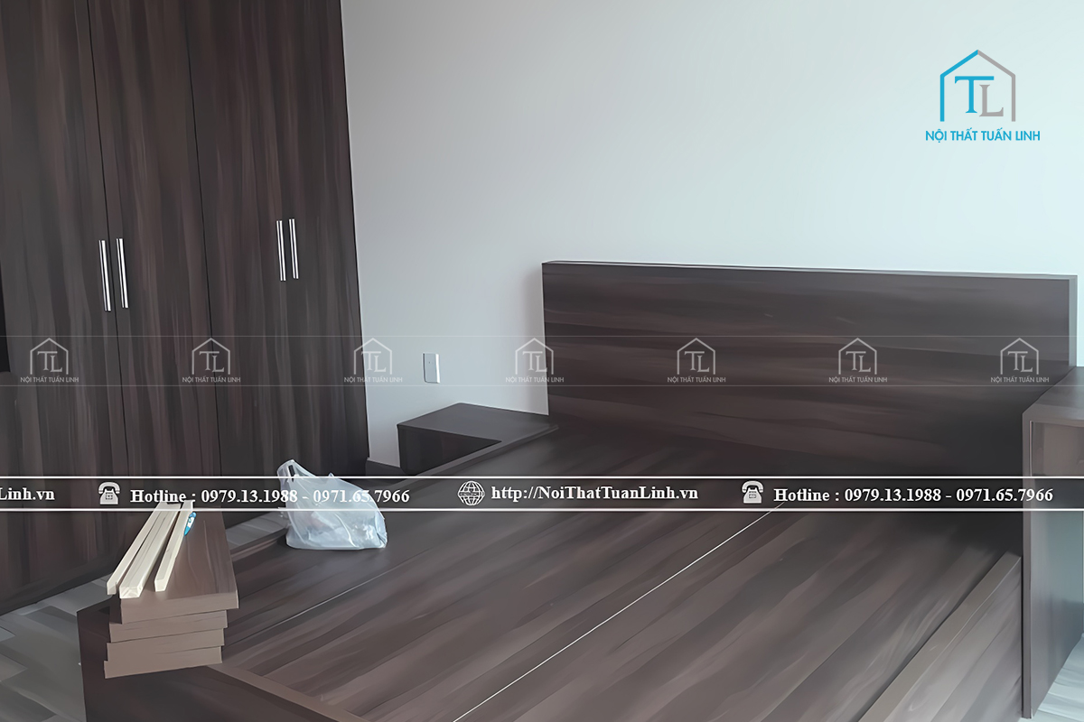 Combo nội thất giường và tủ kệ chất lượng tốt giá siêu rẻ