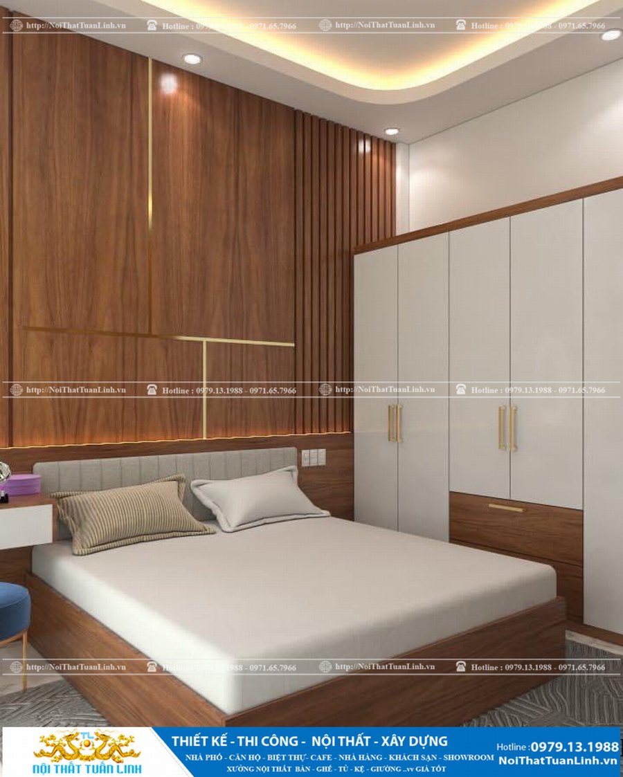 Thi công nội thất nhà phố đẹp Bình Dương