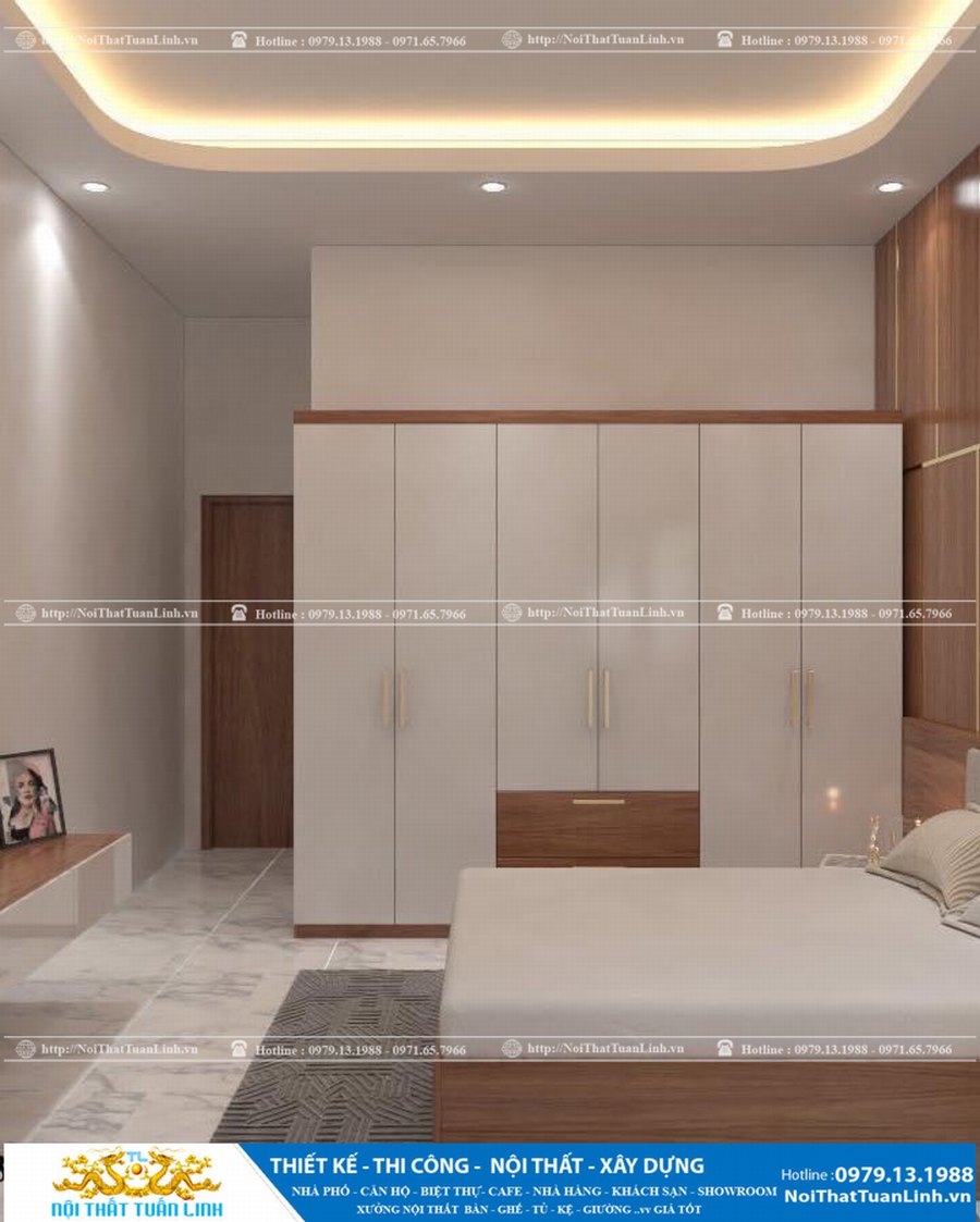 Thi công nội thất nhà phố đẹp Bình Dương
