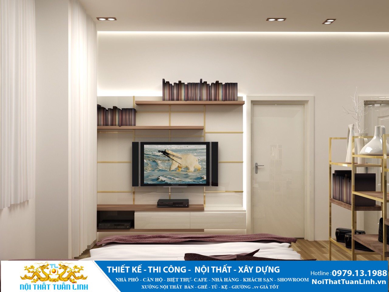 Thiết kế nội thất căn hộ giá bình dân