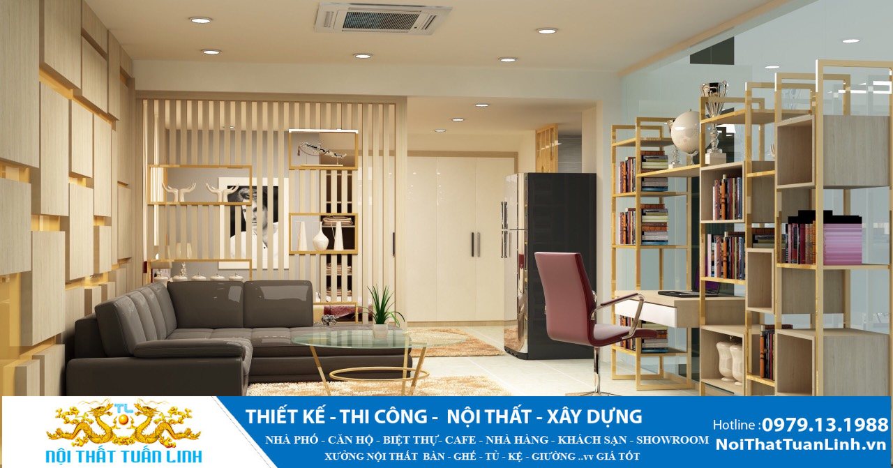 Thiết kế nội thất căn hộ giá bình dân