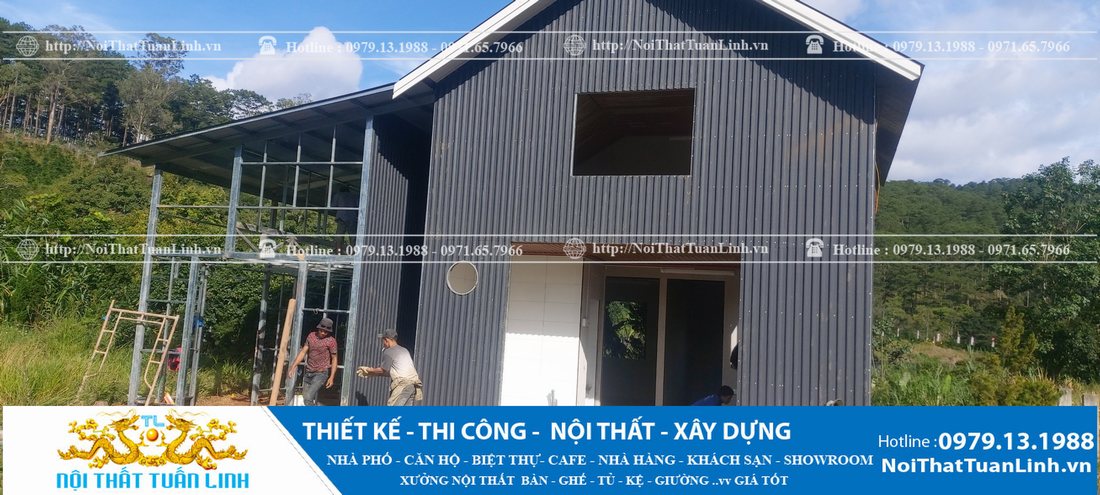 Thiết kế thi công xây dựng nhà khung thép tiền chế tại Bình Dương