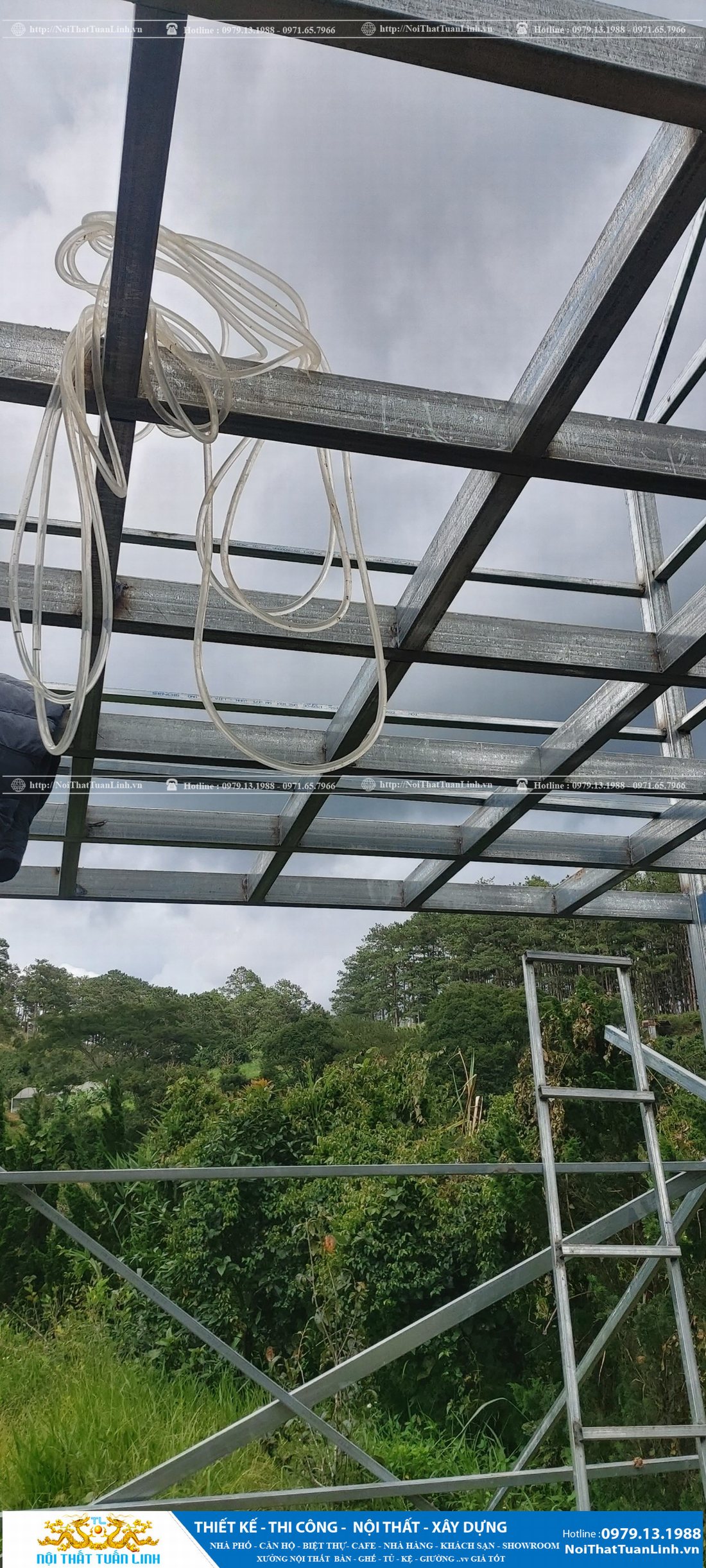 Thiết kế thi công xây dựng nhà khung thép tiền chế tại Bình Dương