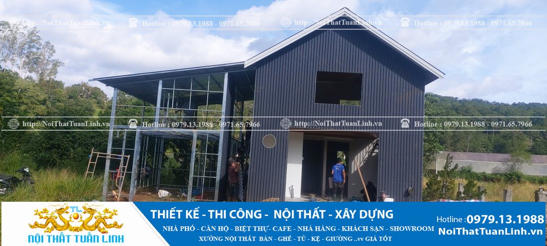 Thiết kế thi công xây dựng nhà khung thép tiền chế tại Bình Dương