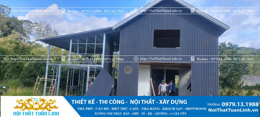 Thiết kế thi công xây dựng nhà khung thép tiền chế tại Bình Dương