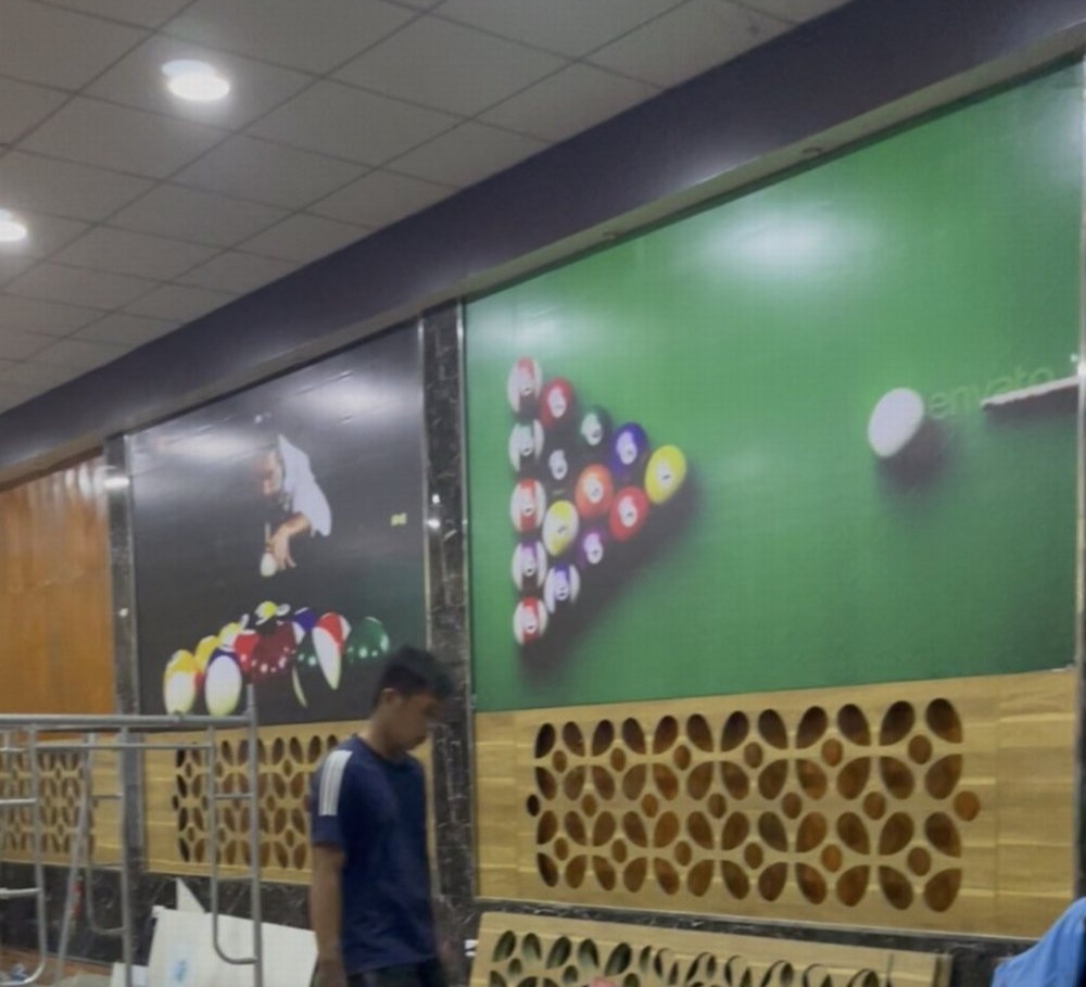 Thiết kế và thi công nội thất bida club Pool Caroom