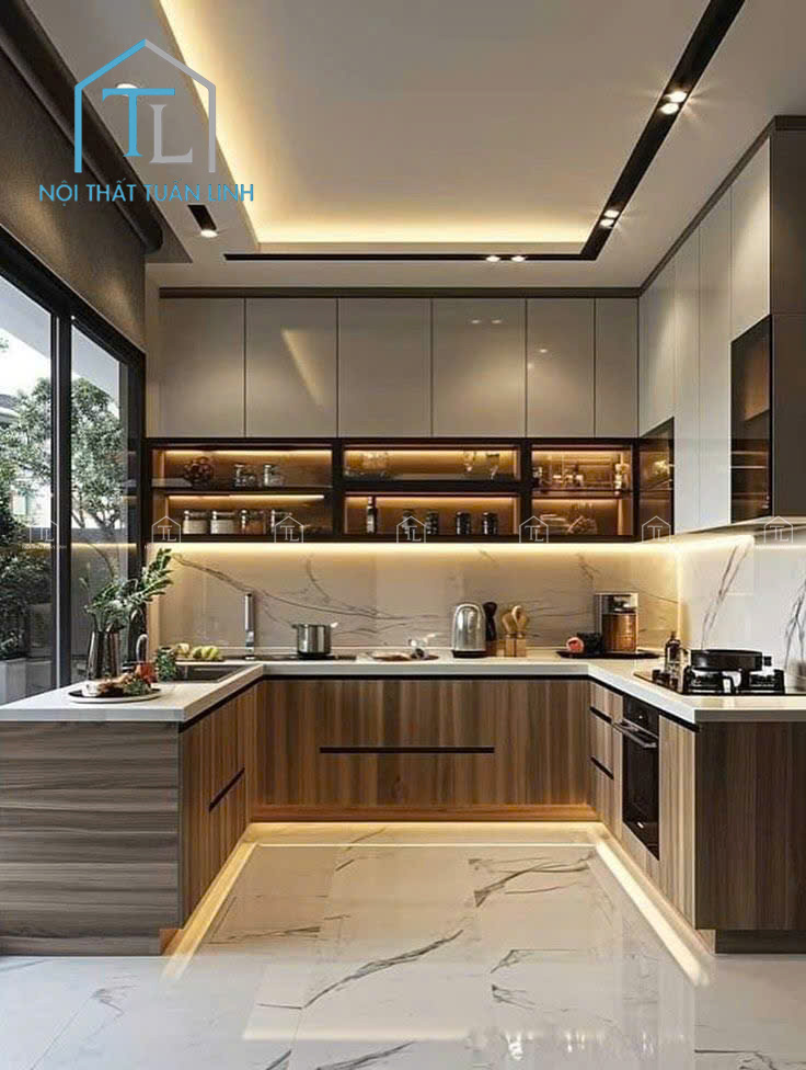 Tuấn Linh thiết kế thi công nội thất nhà phố HCM